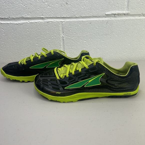 UNISEX ALTRA ZERODROP GOLDEN SPIKE TRACK SHOES W/7 M/5.5 BLACK/GREEN RUNNING - Picture 4 of 8